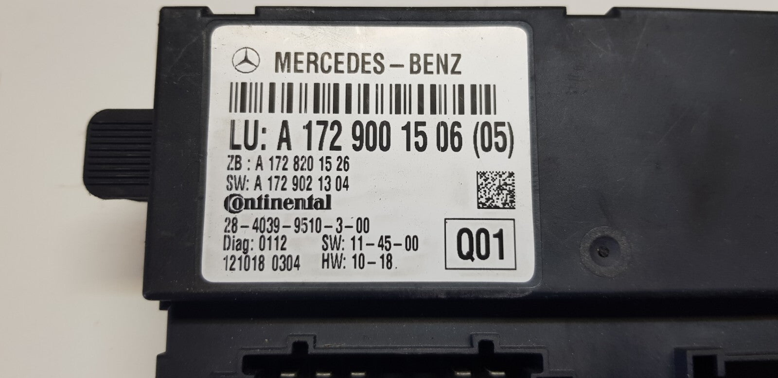 Mercedes Verdecksteuergerät Steuergerät A 1729001506 A 1728201526