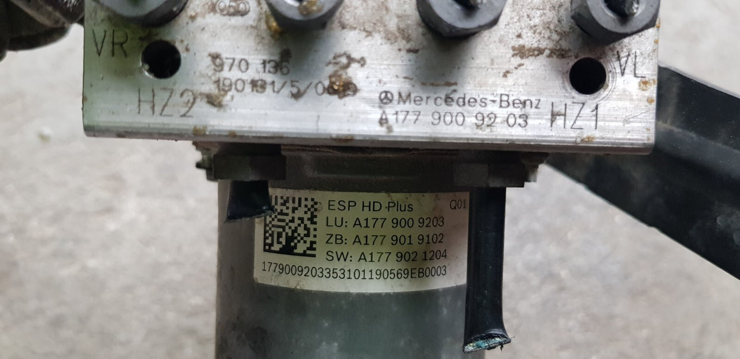 Mercedes ABS Hydraulikblock Hydraulikaggregat A 1779009203 A 1779021204