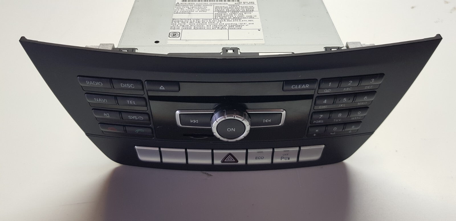 Mercedes W204 Headunit Comand Navigation A 2049001108 A 2049012203 mit PIN Code