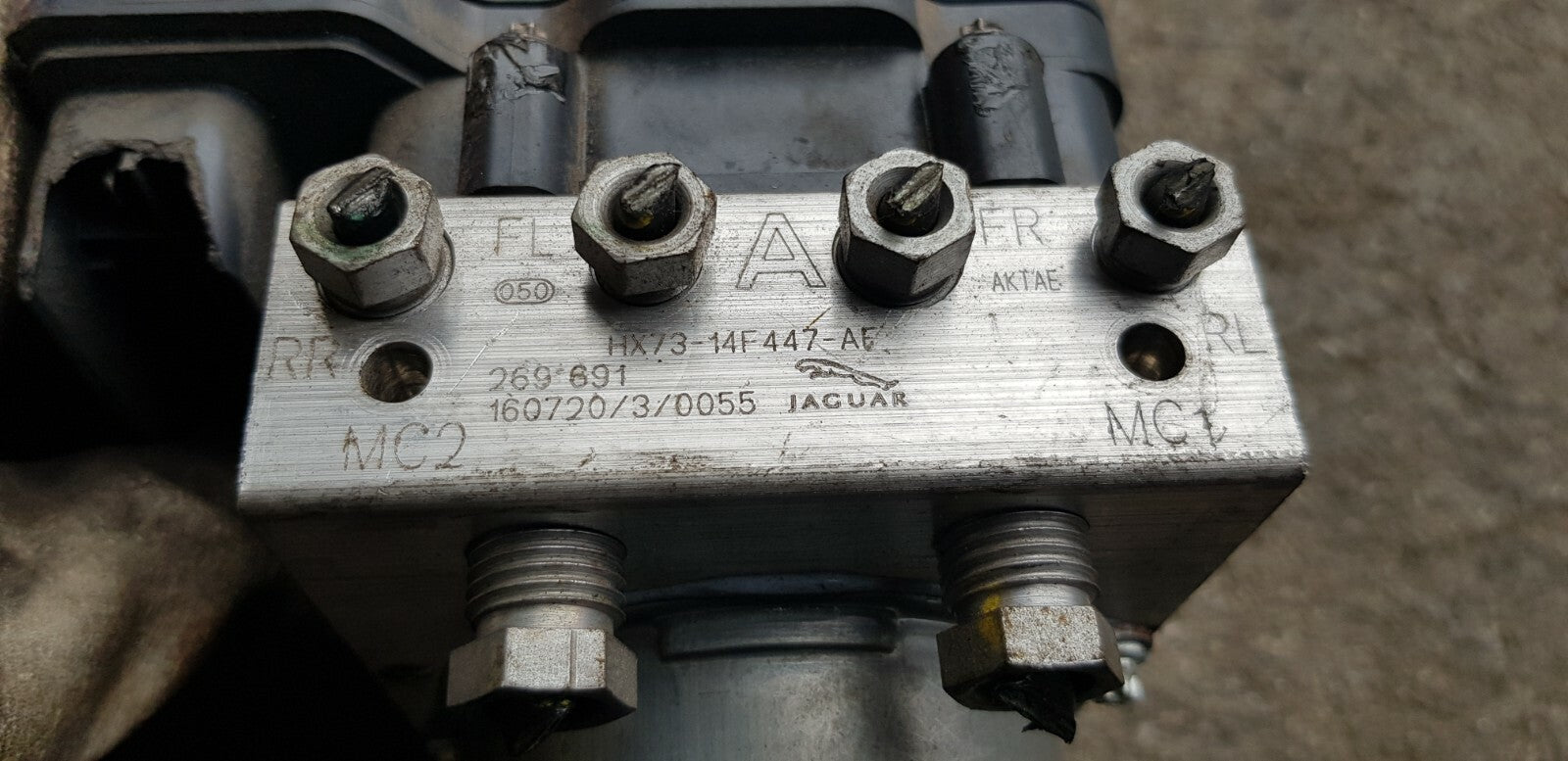 Jaguar ABS Hydraulikblock Pumpe Steuergerät HX73-14F447-AF 0265956242