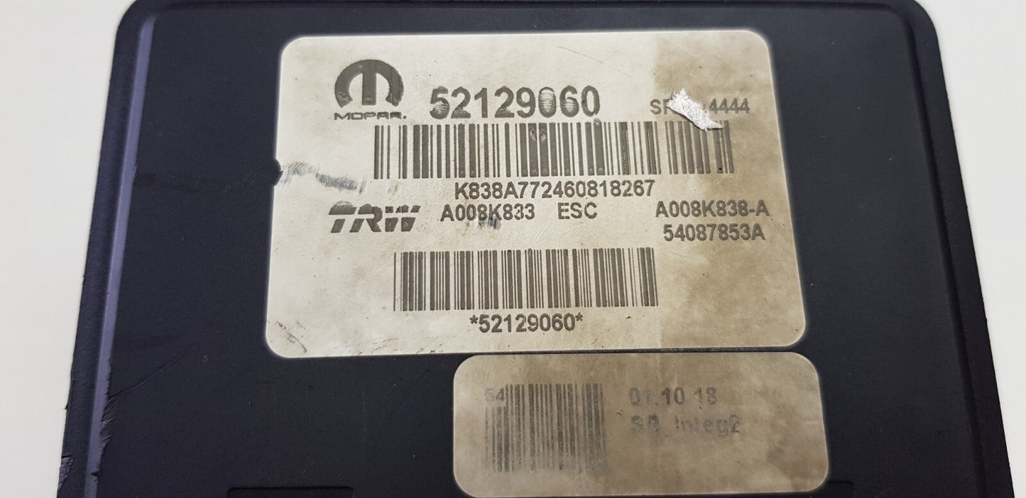 Fiat 500X ABS Hydraulikblock Pumpe Steuergerät 52129060 54087853A