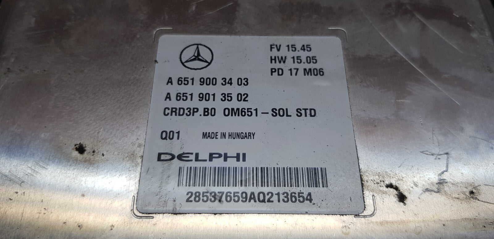 Mercedes Sprinter Motorsteuergerät A 6519003403 A 6519013502 PLUG&PLAY