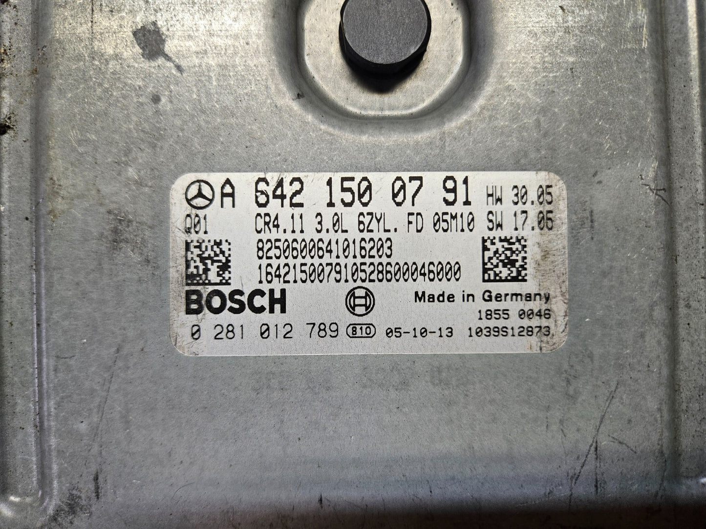 Mercedes Motorsteuergerät A 6421500791 0281012789 EDC16CP31 ♻️ ZURÜCKGESETZT