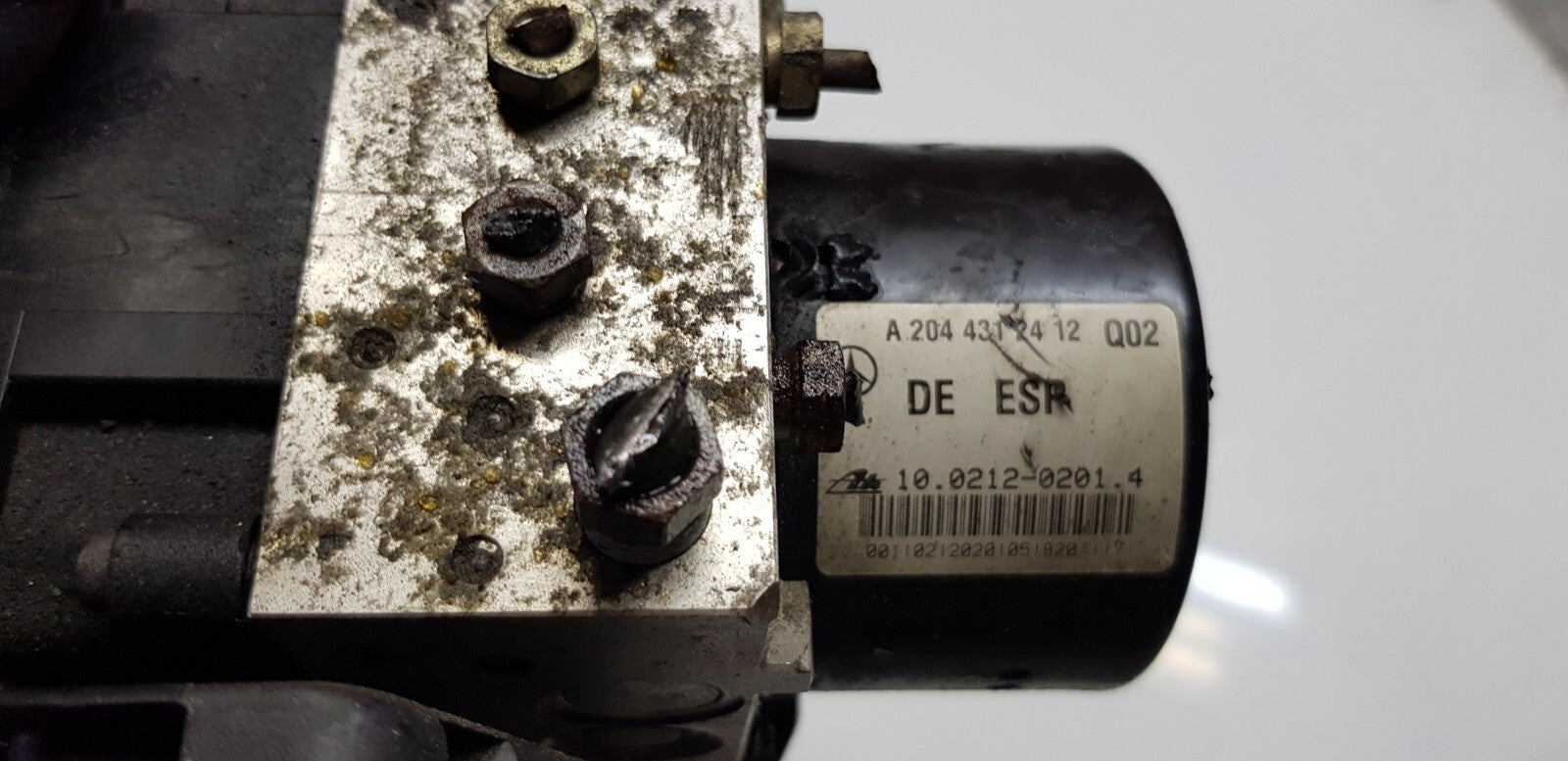 Mercedes W204 ABS Hydraulikblock Pumpe Steuergerät A 2045455332 A 2044312412