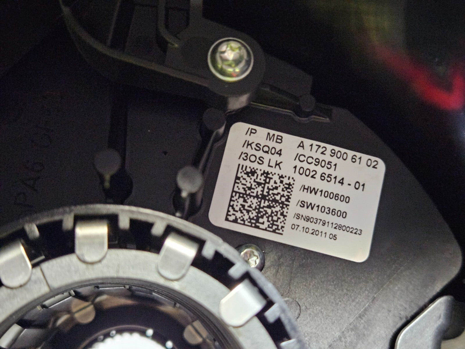 Mercedes SLK R172 Kombischalter Lenkwinkelsensor A 1729006102 HW100600 ♻️