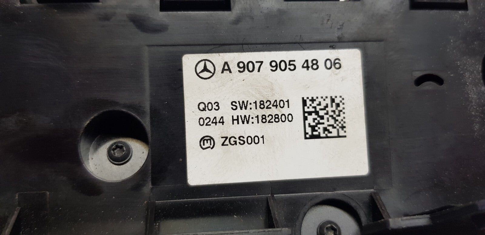 Mercedes Sprinter W907 Klimabedienteil A 9079054806