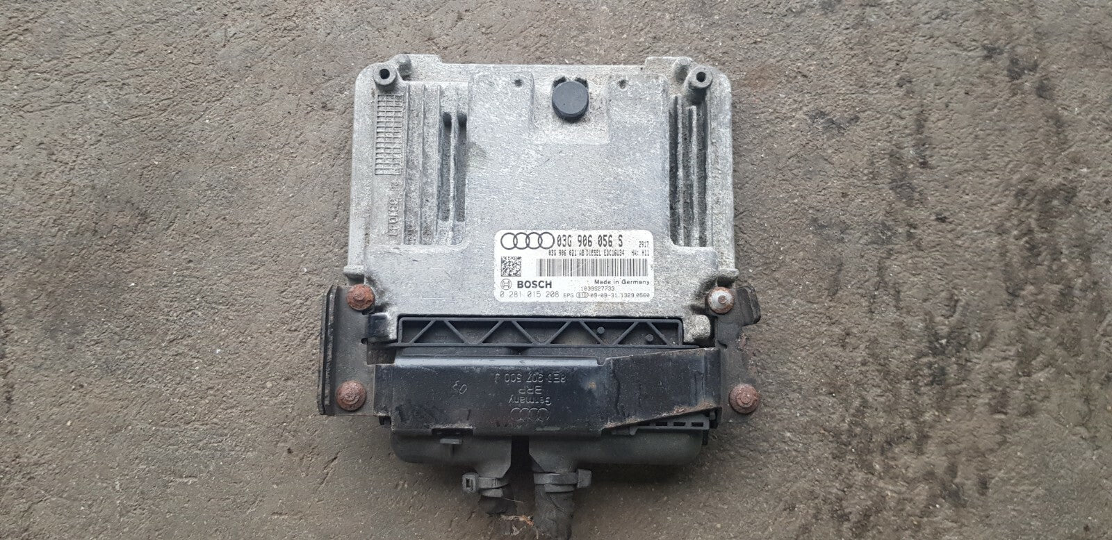Audi A3 Motorsteuergerät Steuergerät 03G906056S 0281015208 mit PIN CODE