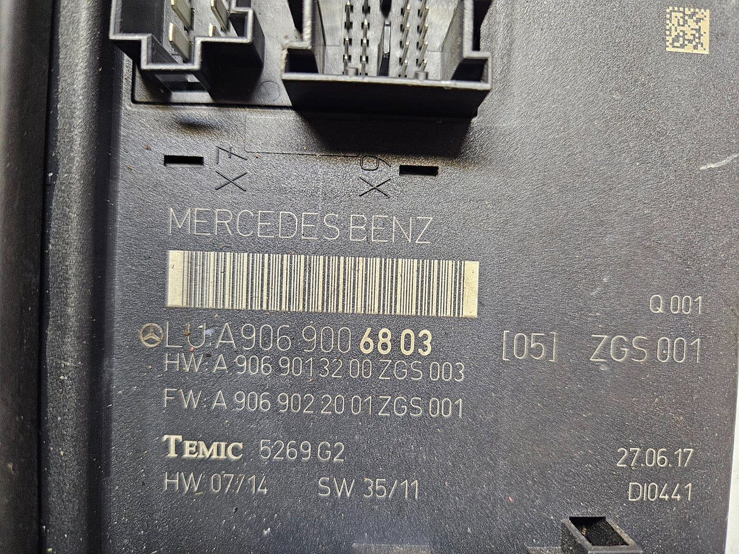 Mercedes W906 SAM Steuergeräte Sịcherungskasten A 9069006803 A 9069013200 ♻️