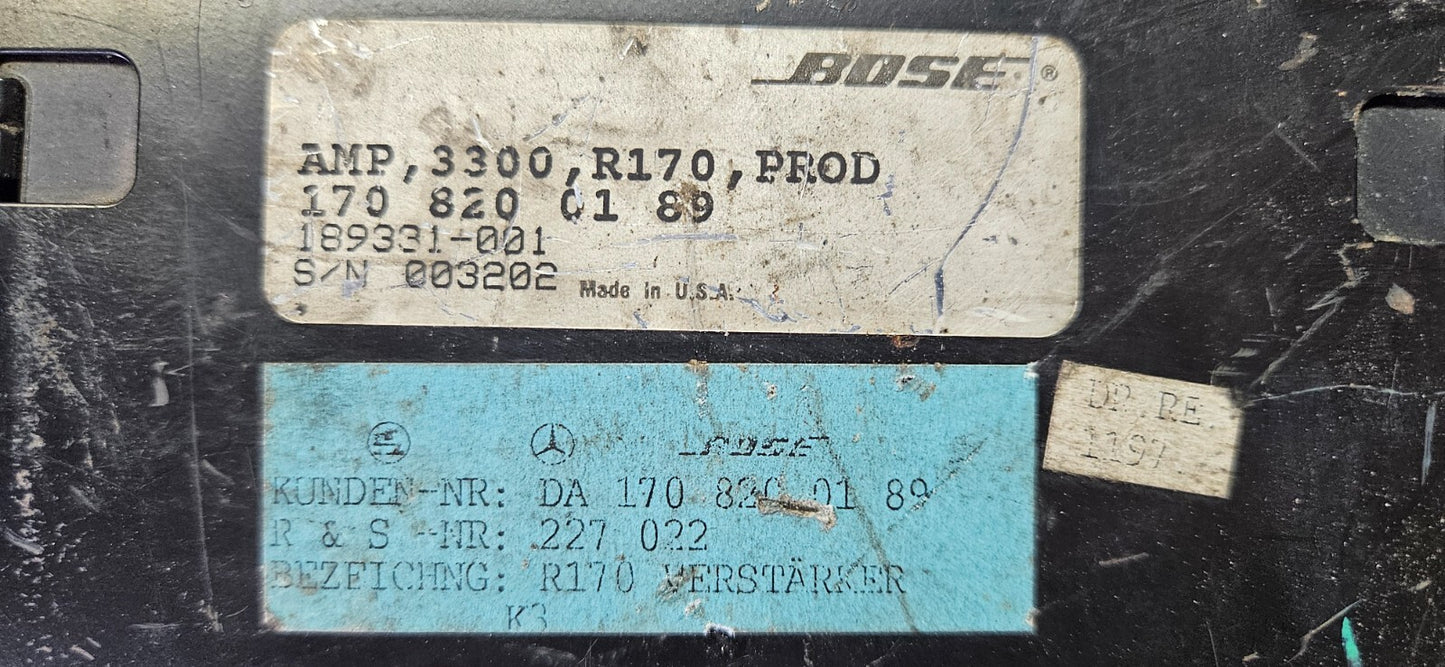 Mercedes SLK R170 Verstärker BOSE 1708200189