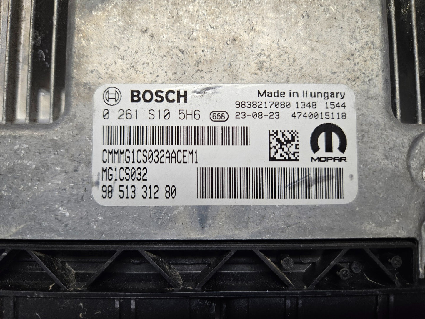 PSA Motorsteuergerät Steuergerät 0261S105H6 9851331280 ♻️ IMMO OFF
