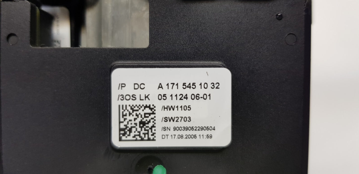 Mercedes SLK R171 Schleifring Lenkwinkelsensor Kombischalter A 1715451032