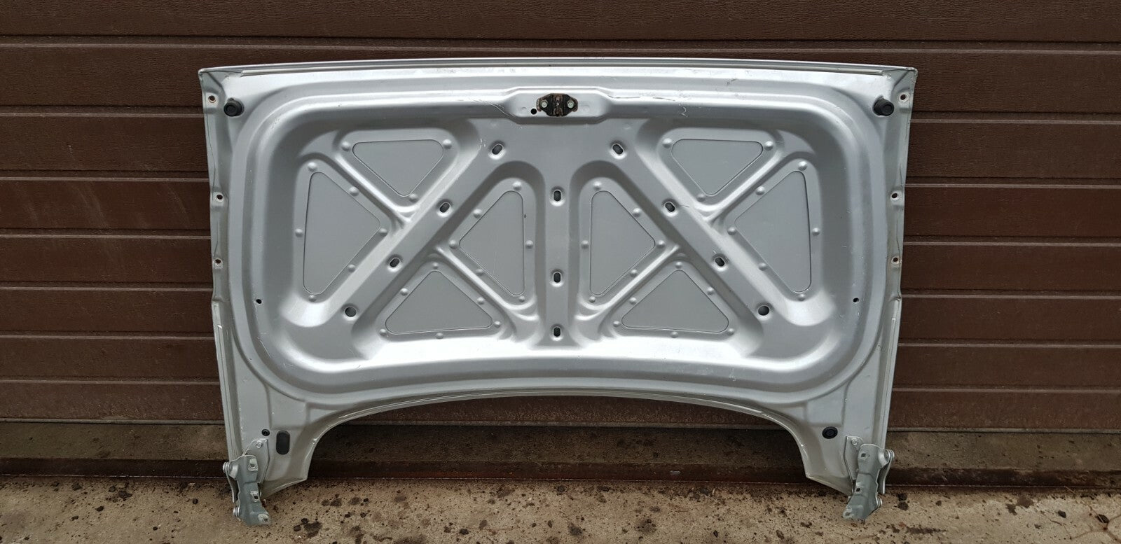 Honda NSX silbern Aluminium Heckklappe