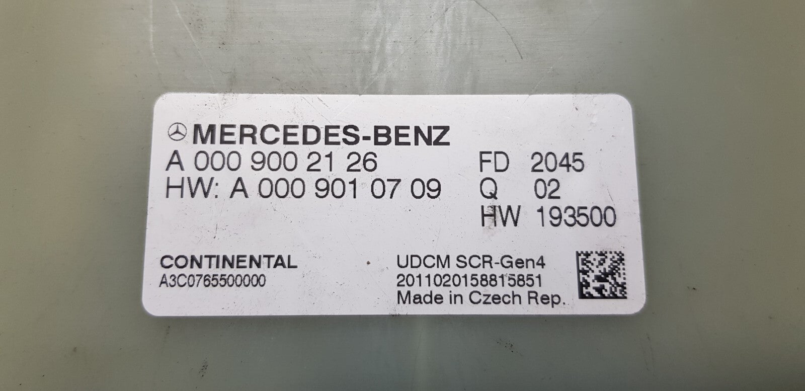 Mercedes Vito Sprinter Steuergerät A 0009002126 A 0009010709