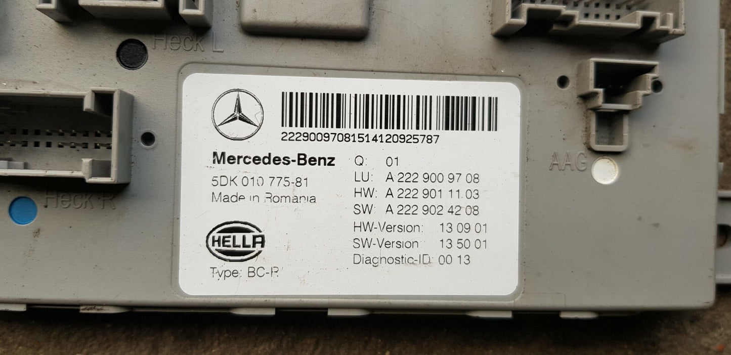 Mercedes W205 SAM Steuergerät A 2229009708