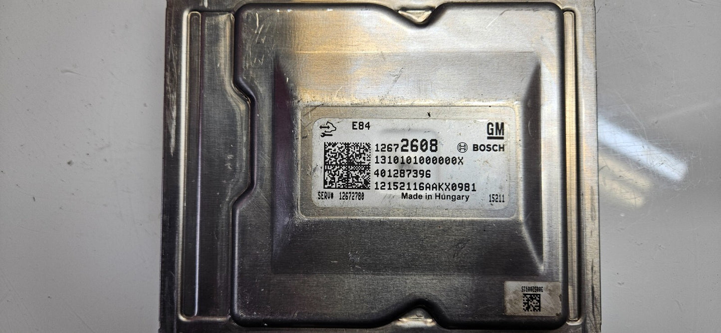 Opel Motorsteuergerät Steuergerät E84 12672608 ♻️
