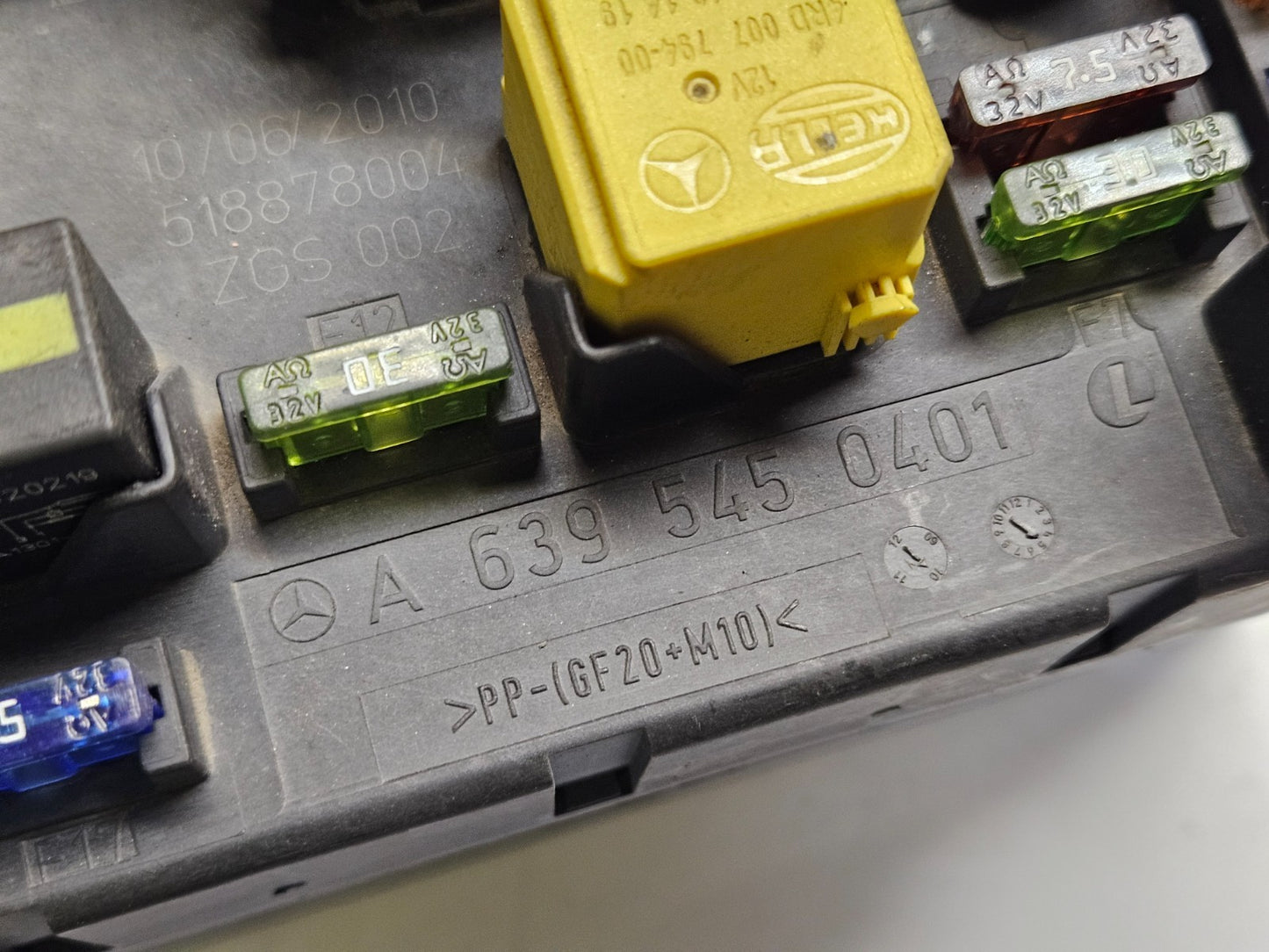 Mercedes W639 SAM Steuergerät Sicherungskasten 6395450601 A 6395450401 ♻️
