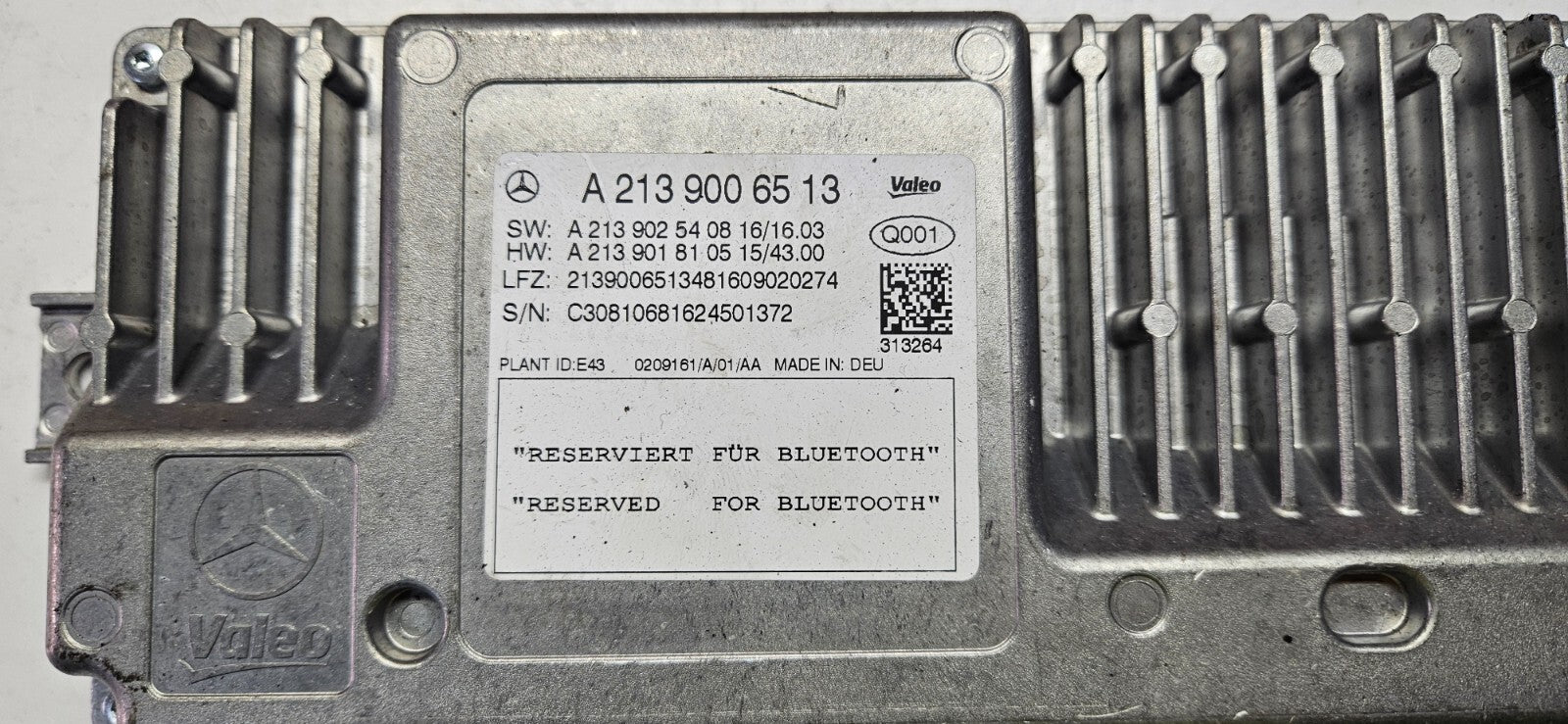 Mercedes W213 Steuergerät A 2139006513 A 2139018105 ♻️